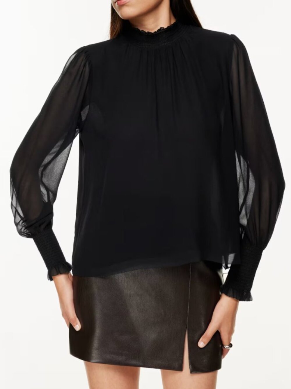 Aritzia Wilfred Valencia Blouse